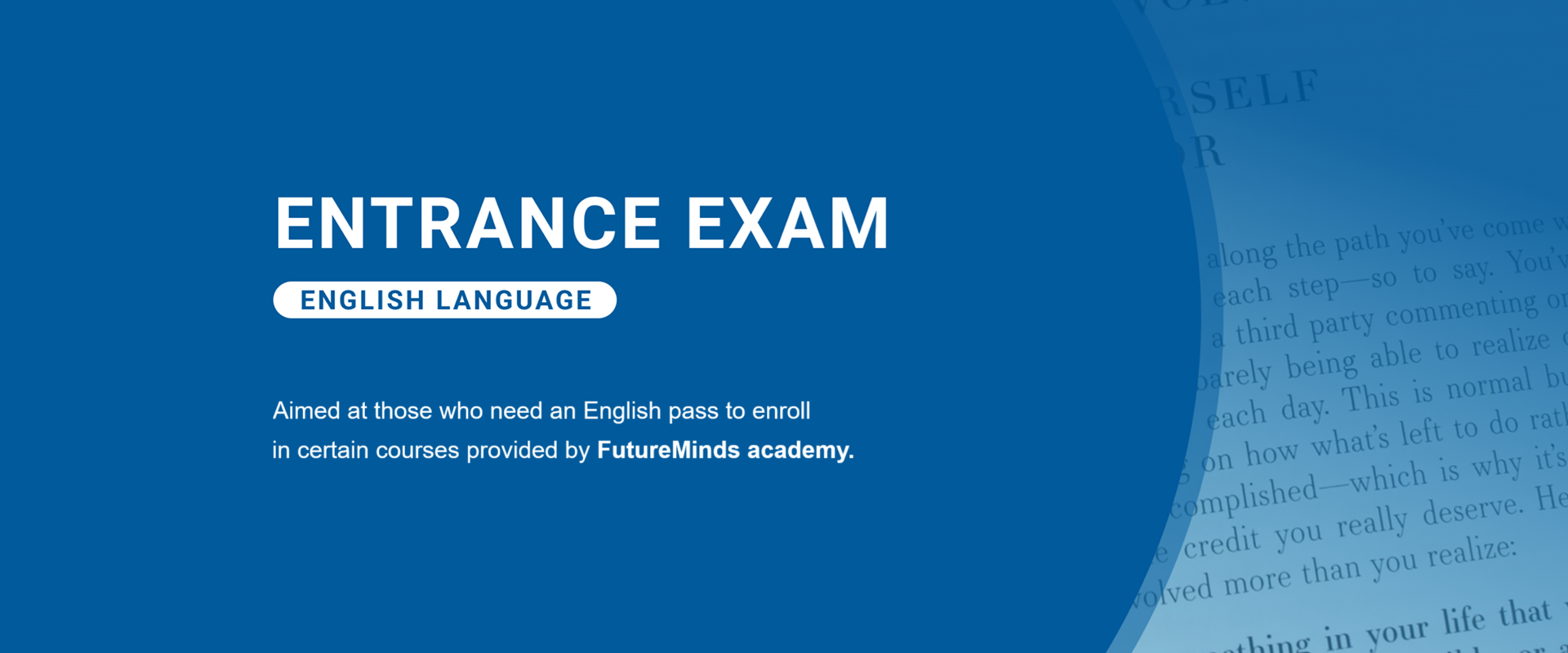 English Entrance Exam (EEE)
